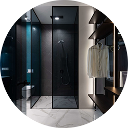 ULTRA-SLIM FLAT-RAIL SLIDING DOOR