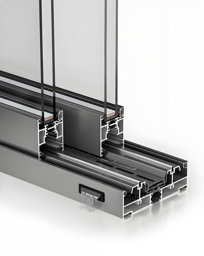 ULTRA-SLIM HEAVY SLIDNG DOOR