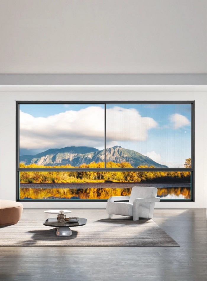 FULL VIEW SLIDING WINDOW WITH FLY SCREEN