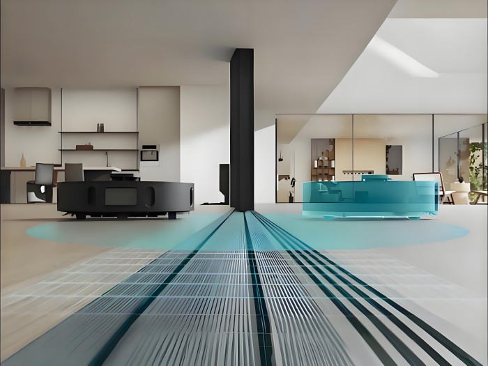 ULTRA-SLIM FLAT-RAIL SLIDNG DOOR