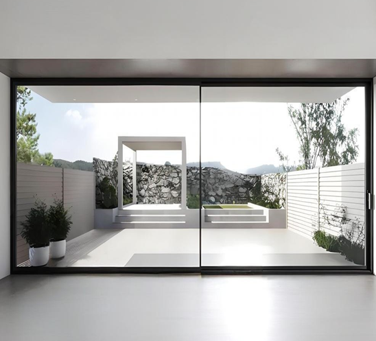 ULTRA - SLIM HEAVY SLIDING DOOR